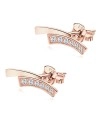 Sweetie Designed With CZ Stone Silver Ear Stud STS-5219